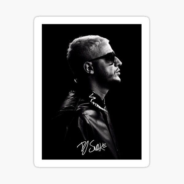 Item preview, DJ Snake - Portrait bn designed and sold by PYXOO.