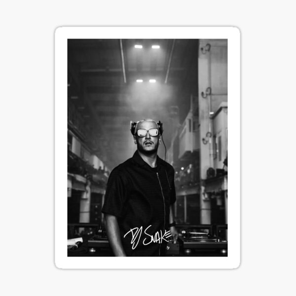 Item preview, DJ Snake - Portrait bn designed and sold by PYXOO.