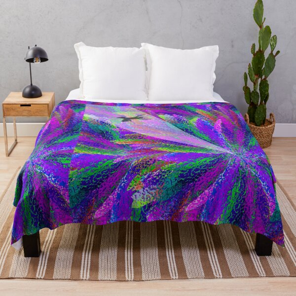 Item preview, Man Falling Version 2 Abstract in purple design designed and sold by TerenceLacey.