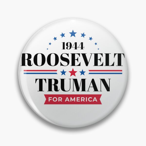 Item preview, FDR Campaign 1944 Franklin Roosevelt Harry Truman  designed and sold by The Junto Shop.