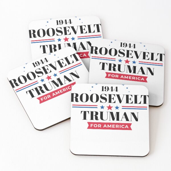 Item preview, FDR Campaign 1944 Franklin Roosevelt Harry Truman  designed and sold by The Junto Shop.