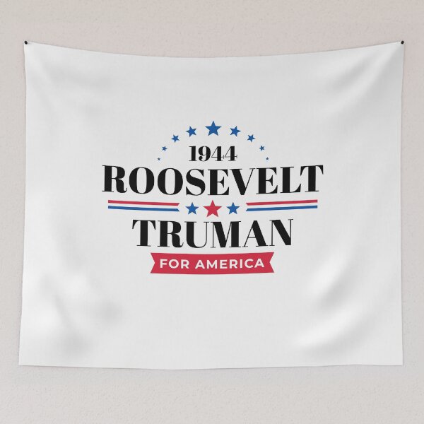 Item preview, FDR Campaign 1944 Franklin Roosevelt Harry Truman  designed and sold by The Junto Shop.