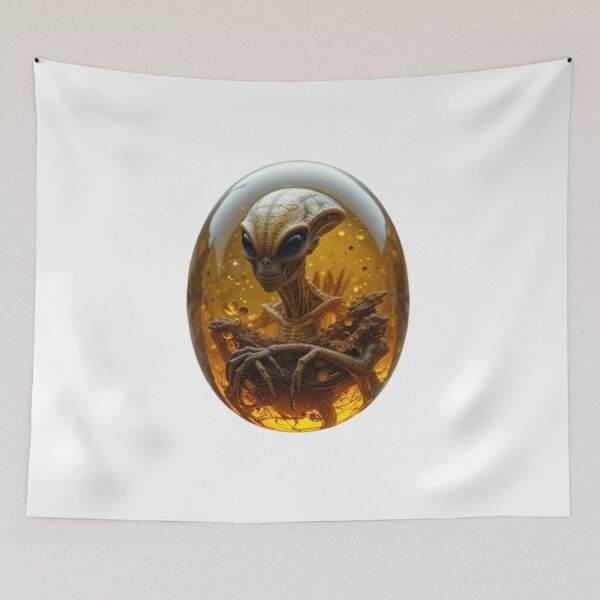 Item preview, The Alien Embedded in Amber designed and sold by AleksKos.