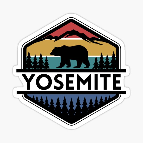 Item preview, Yosemite National State Park Classic T-shirt Sticker designed and sold by ThinkNatural.