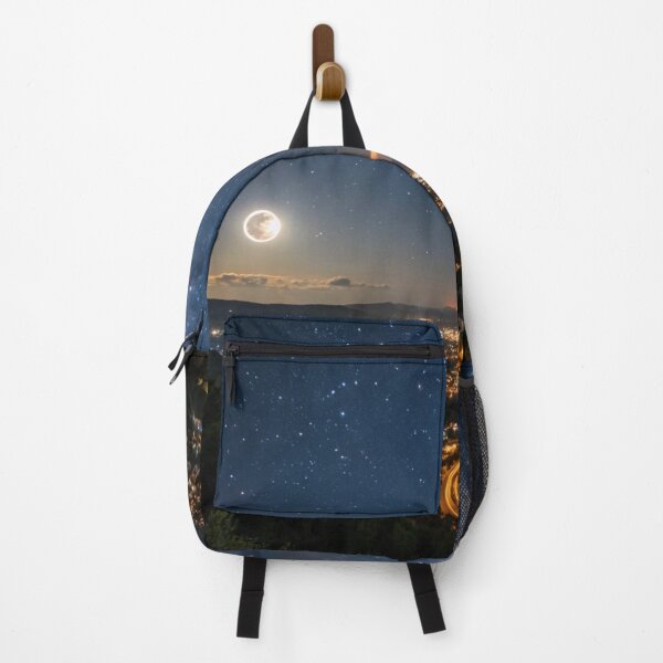 Item preview, Night City Lights - Glowing Urban Skyline at Night designed and sold by ArtiQreate.
