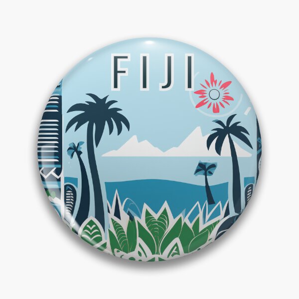 Item preview, Fiji Round designed and sold by SecretDunes.
