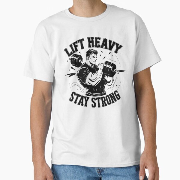 Item preview, Lift Heavy, Stay Strong. Fitness Motivation Design. designed and sold by EnigmaVoid.