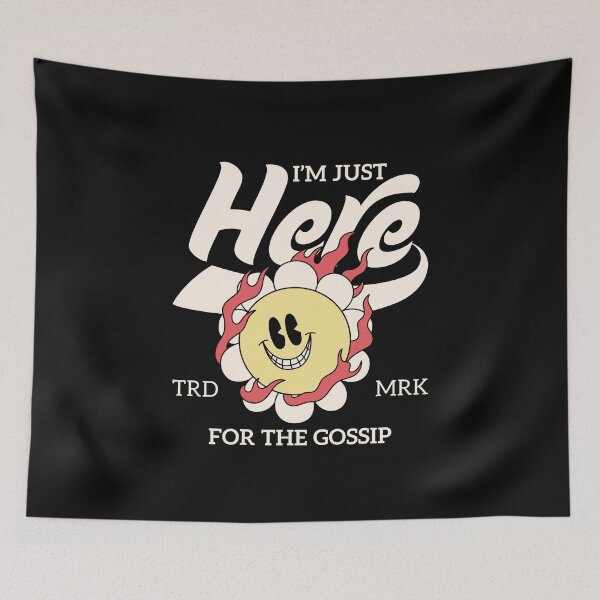 Item preview, I'm just here for the gossip designed and sold by Peerless-Prime.