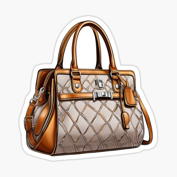 Item preview, Elegant Woman's Designer Bag - Highly Detailed Digital Painting designed and sold by MatthewAMerman.