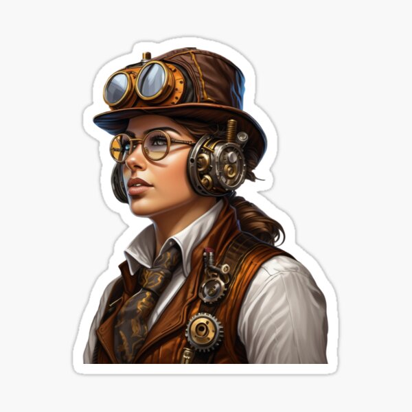 Item preview, The Gear-Clad Innovator designed and sold by MatthewAMerman.