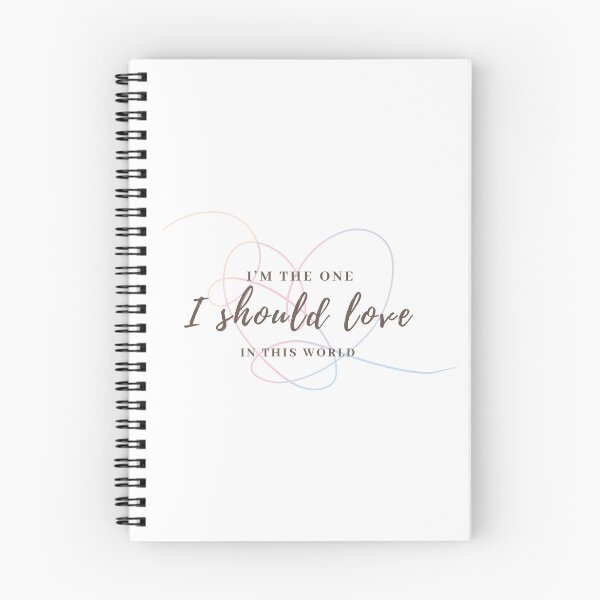 Item preview, BTS JIN Epiphany I’m the one I should love in this world Run Seokjin Ep Tour Army Bangtan Minimalist Cute Lyrics Quote Trending Gift Aesthetic designed and sold by Winterlock.