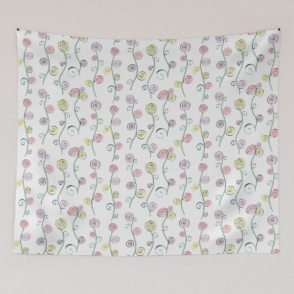 Item preview, Blooming Spirals - 'Spring Spirals' collection designed and sold by my-wishlist.