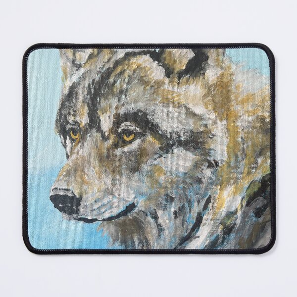 Item preview, First painting of wolf. designed and sold by Peoplespets.