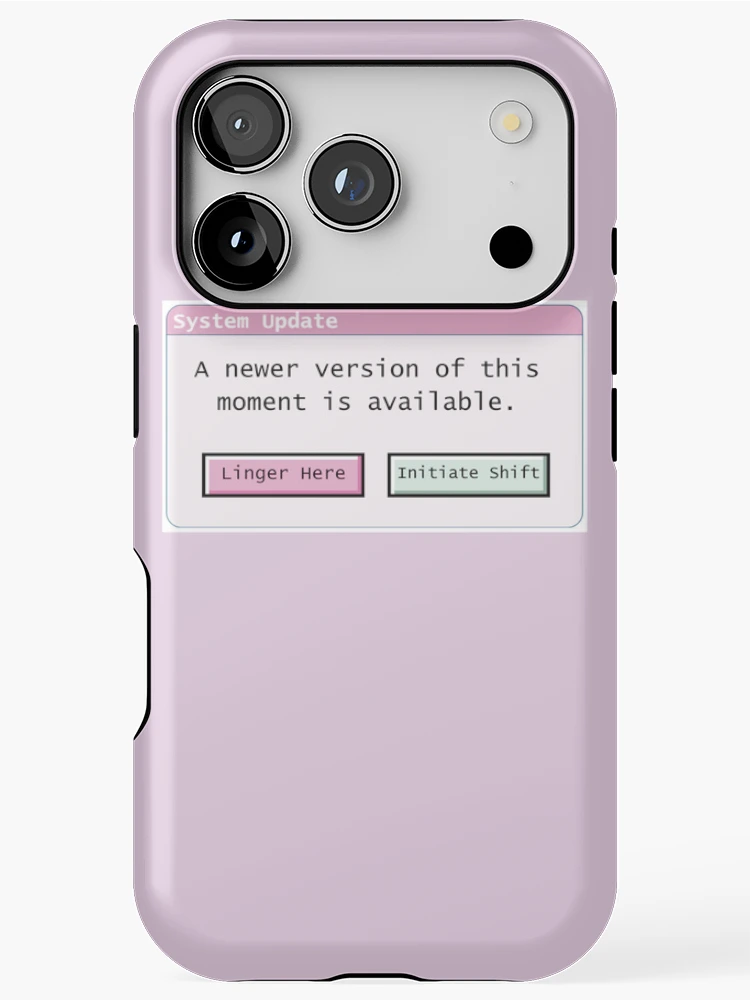 Thumbnail 1 of 4, iPhone Case, System Update Shift Reality Windows Computer Pop Up designed and sold by EndTaskStudio.