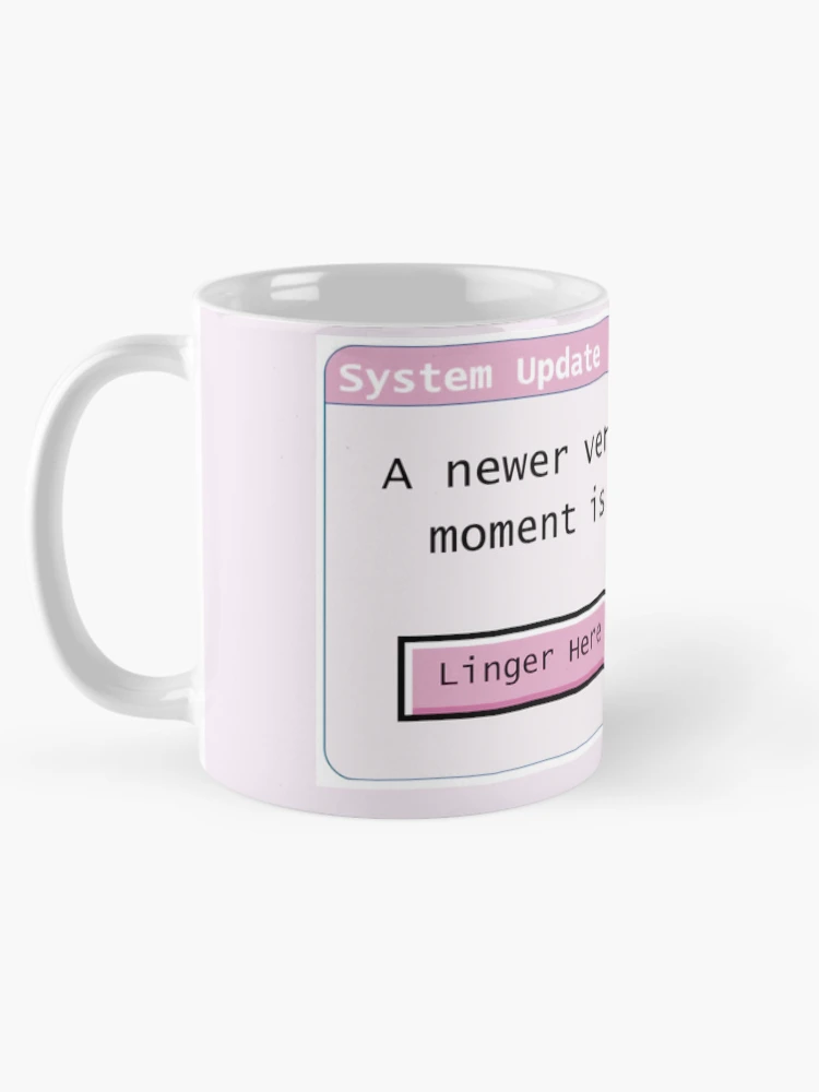 Thumbnail 5 of 6, Coffee Mug, System Update Shift Reality Windows Computer Pop Up designed and sold by EndTaskStudio.