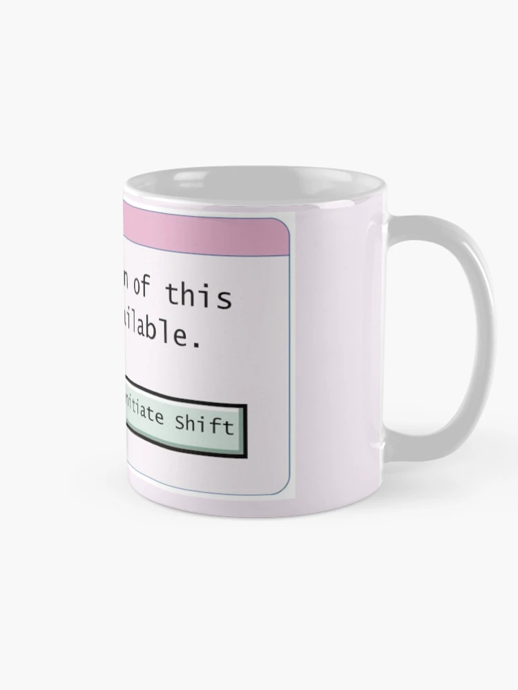 Thumbnail 3 of 6, Coffee Mug, System Update Shift Reality Windows Computer Pop Up designed and sold by EndTaskStudio.