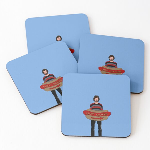 Item preview, Flight of the Conchords Brett holding sign designed and sold by Dottydraws.