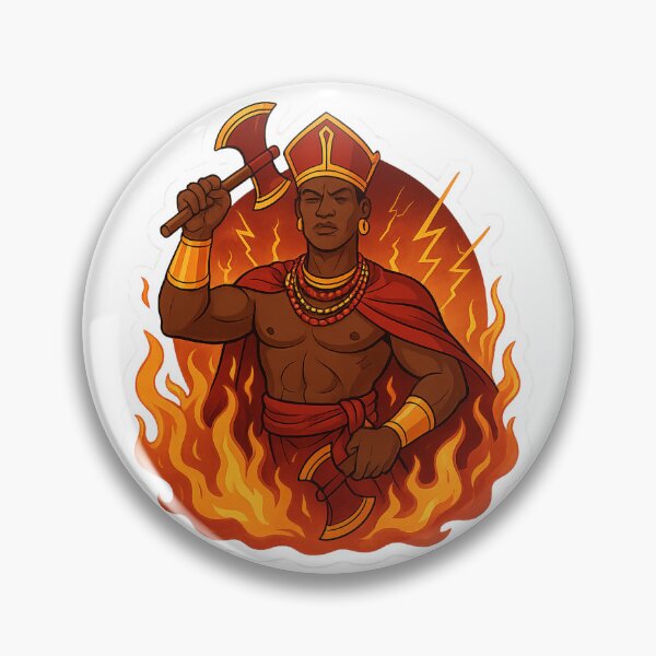 Item preview, Crowned in Fire – Chango / Coronado en Fuego – Changó designed and sold by VelaVestida.