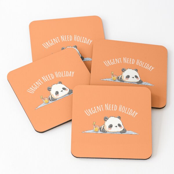 Item preview, Panda that needs urgent holiday! designed and sold by Reugba.