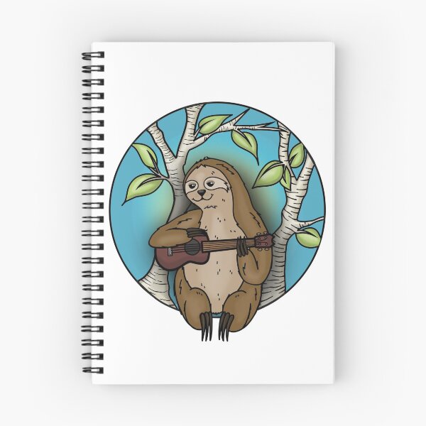 Item preview, Pereza jugando el Ukelele designed and sold by Kayla Franz.