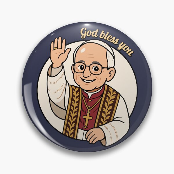 Item preview, Pope Leo XIV designed and sold by ValentinaHramov.
