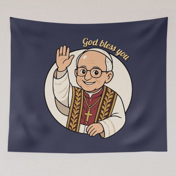 Item preview, Pope Leo XIV designed and sold by ValentinaHramov.