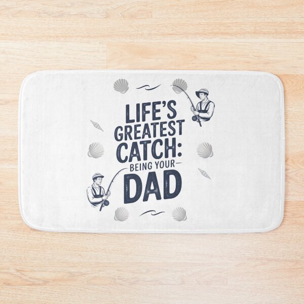 Item preview, Life’s Greatest Catch: Being Your Dad | Fishing Father’s Day Digital Art Print 2025Digital Art | Authentic Outdoor Dad Gift 2025 designed and sold by AnnDesignStudio.