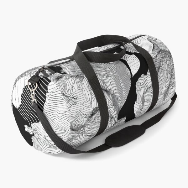 Item preview, Abstract Topographic Line Art of Mountain Terrain designed and sold by Retrocranio.