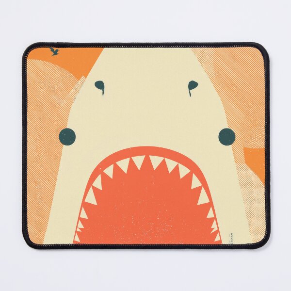 Item preview, Retro Shark Attack Pop Art with Boats and Waves designed and sold by Retrocranio.
