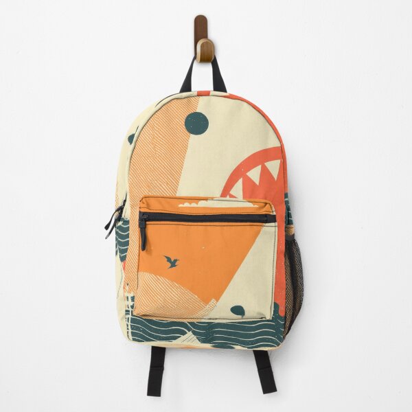 Item preview, Retro Shark Attack Pop Art with Boats and Waves designed and sold by Retrocranio.