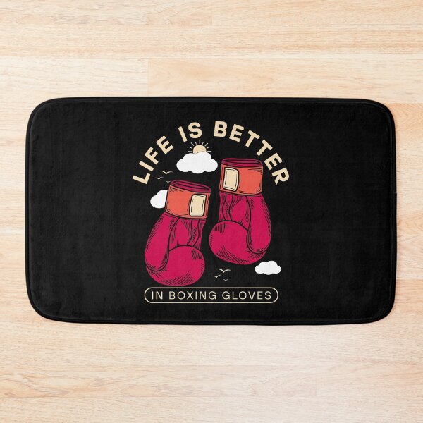 Item preview, Life is better in boxing gloves designed and sold by Peerless-Prime.