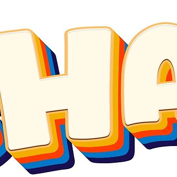 Artwork thumbnail, Chai text sticker by Sticktle
