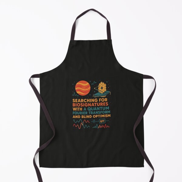 Item preview, Quantum Fourier Biosignature Scan – Exoplanet Data Analysis Tee designed and sold by Exoplanet Wildlife.