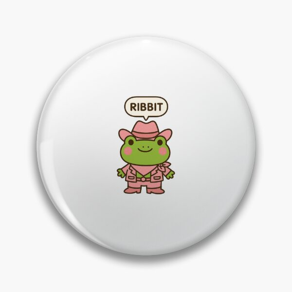 Item preview, Ribbit said the cowboy frog designed and sold by bethduke.