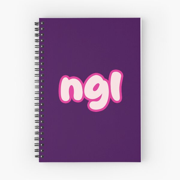 Item preview, NGL, Not Gonna Lie Pink designed and sold by Memes N Lore .