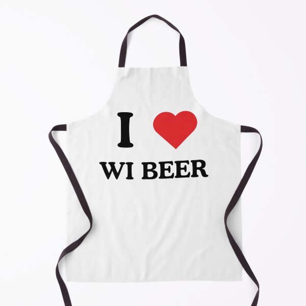 Item preview, I heart WI beer Wisconsin beer lover craft beer drinker designed and sold by snowry.