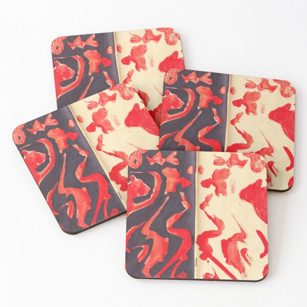 Item preview, Rorschach Test Red on black and white designed and sold by Bearwizzard.