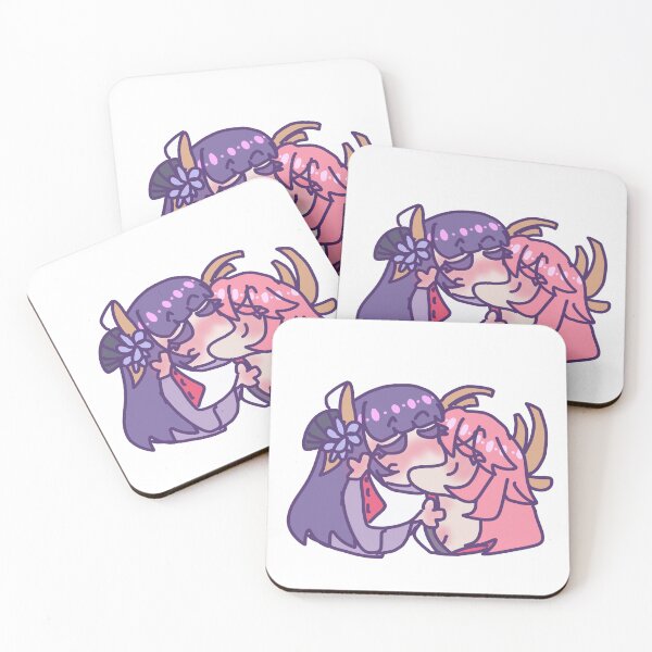 Item preview, yae miko x raiden shogun designed and sold by Ketchup-Trash.