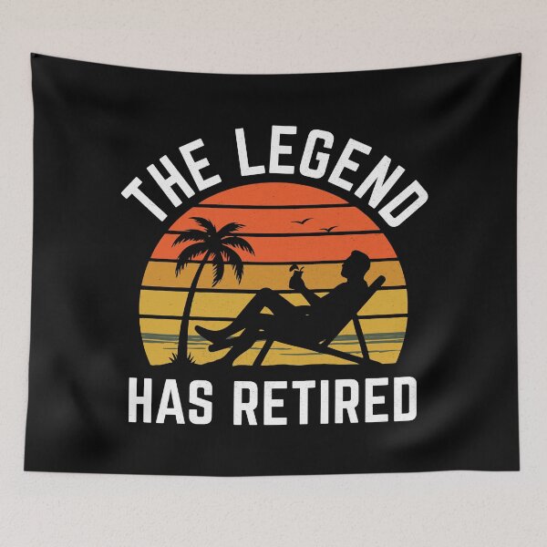 Item preview, The Legend Has Retired - Male Retirement designed and sold by MO DESIGNS.