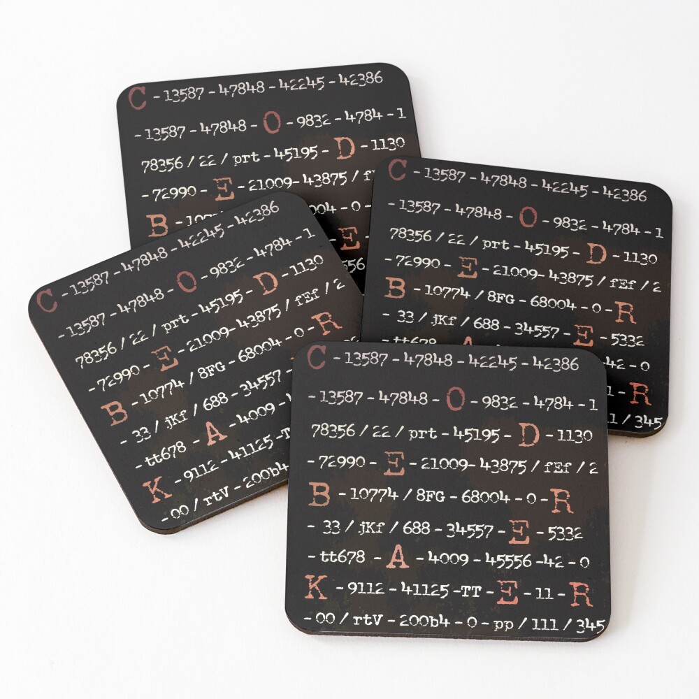 Item preview, Coasters (Set of 4) designed and sold by PaddyHon.