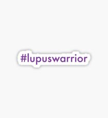 # Lupus Warrior Sticker