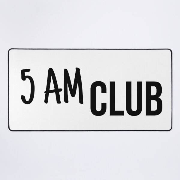 Item preview, 5 am club designed and sold by Agit.