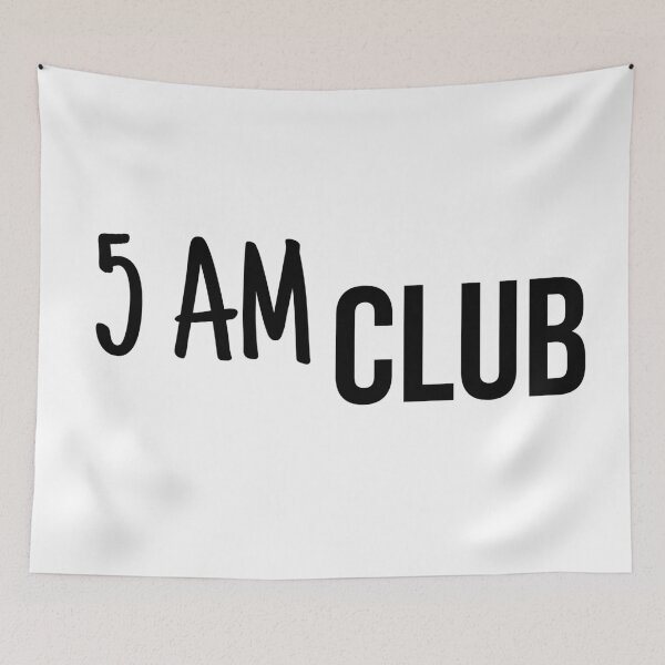Item preview, 5 am club designed and sold by Agit.