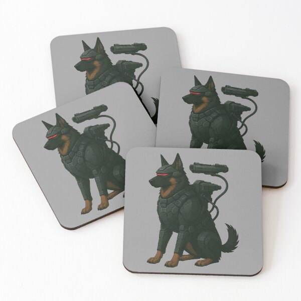 Item preview, Cyber Attack Dog – German Shepherd designed and sold by Patternicity.