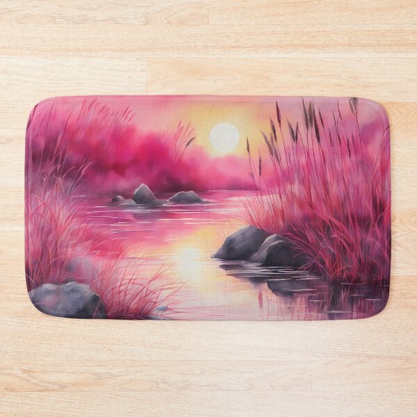 Item preview, Hot Pink Lakeshore designed and sold by CalmnessbyChoice.