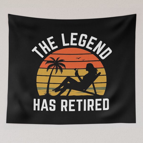 Item preview, The Legend Has Retired - Female Retirement designed and sold by MO DESIGNS.