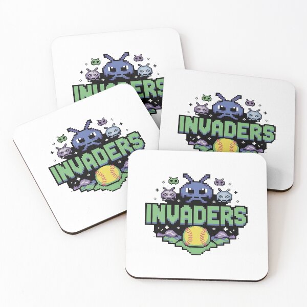 Item preview, Pixel Invaders – Retro Arcade Meets Urban Style designed and sold by GL!TCH LAB.