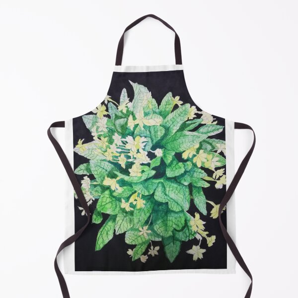 Item preview, Primroses in watercolour with a dark background.  designed and sold by esvb.