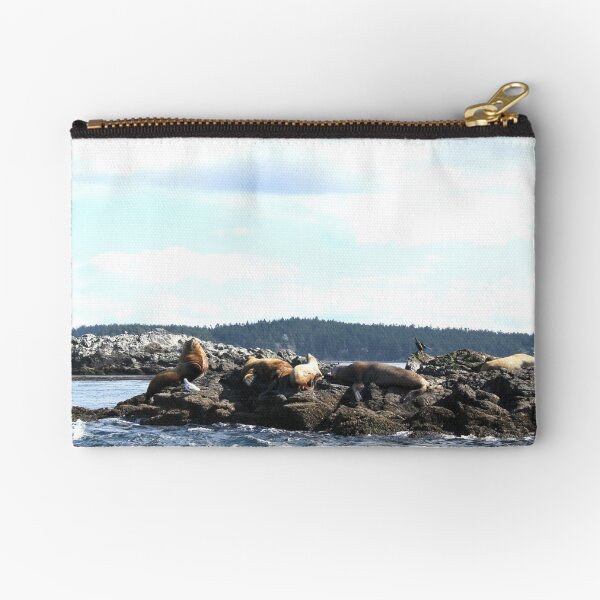 Puget Sound Seals Zipper Pouch