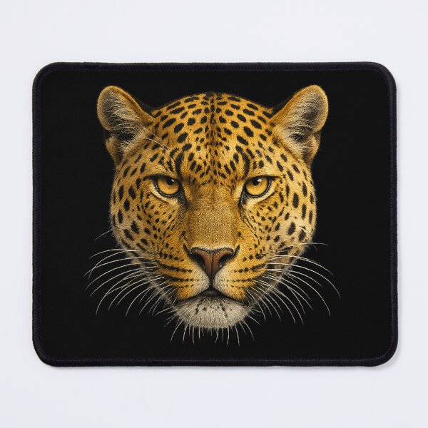 Item preview, Realistic Leopard Head designed and sold by EvokeInspire.